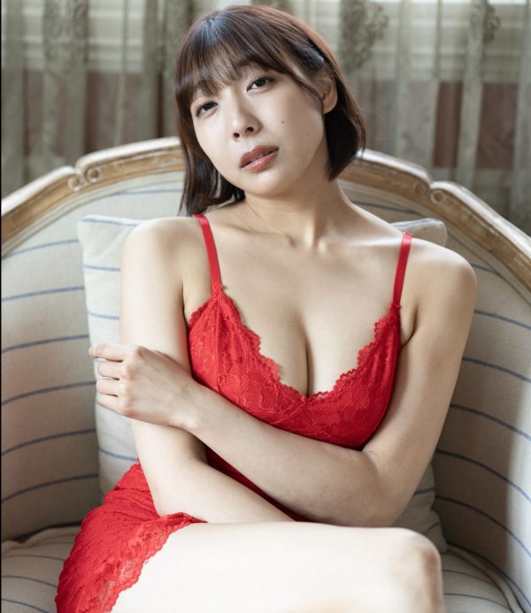 麻倉まりな★【着用動画付き】ファンクラブサイトで着用 キャミワンピ＆パンティ＆チェキ