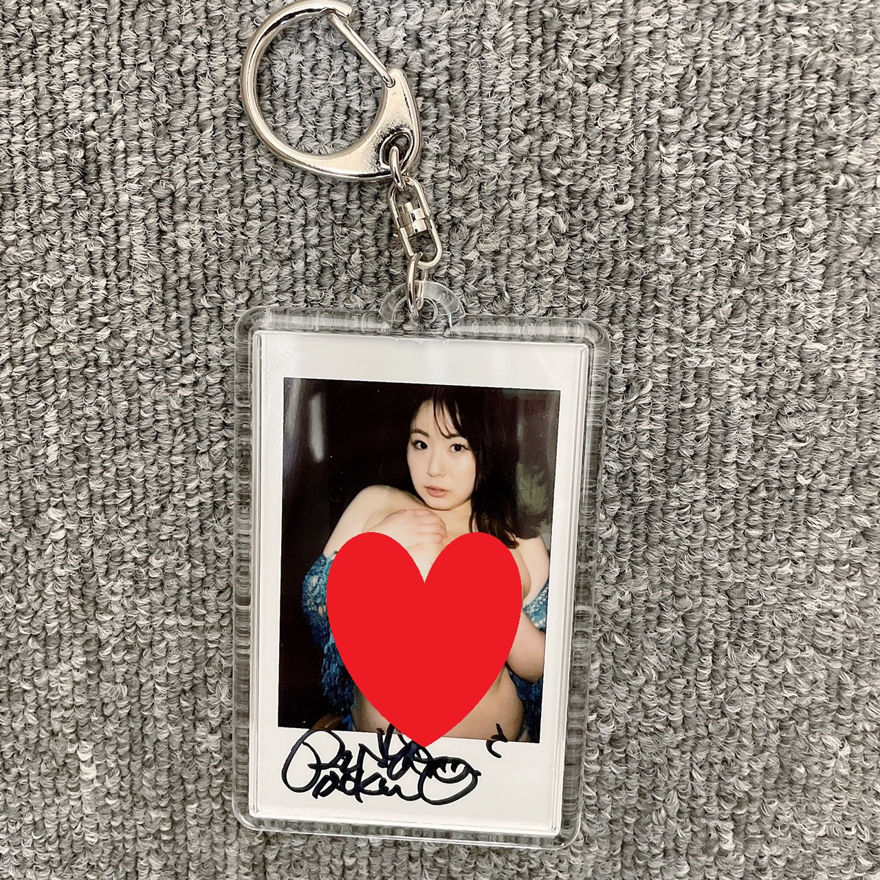 【10個限定】青木りん★チェキキーホルダー