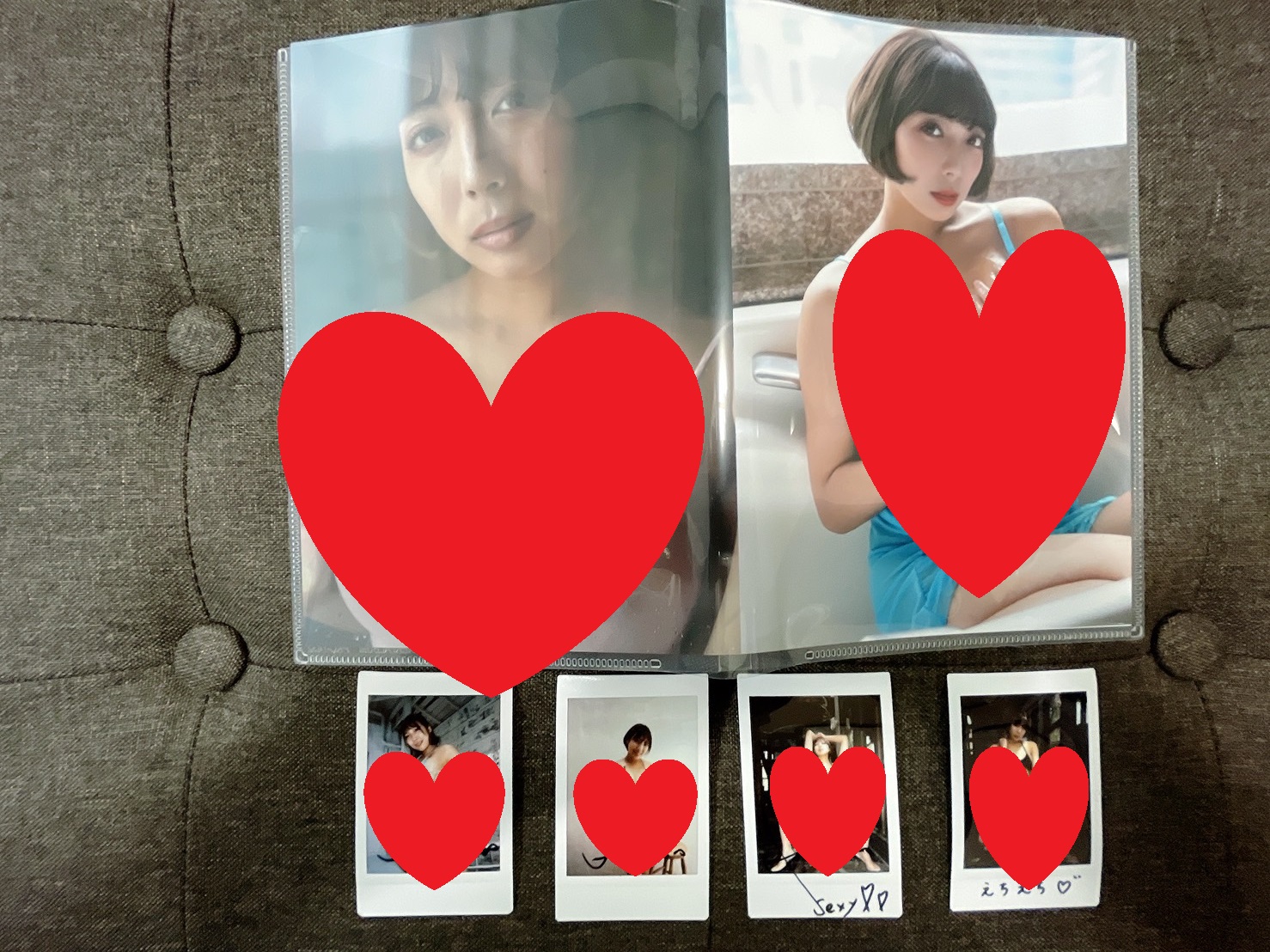 麻倉まりな★オリジナルチェキホルダー③