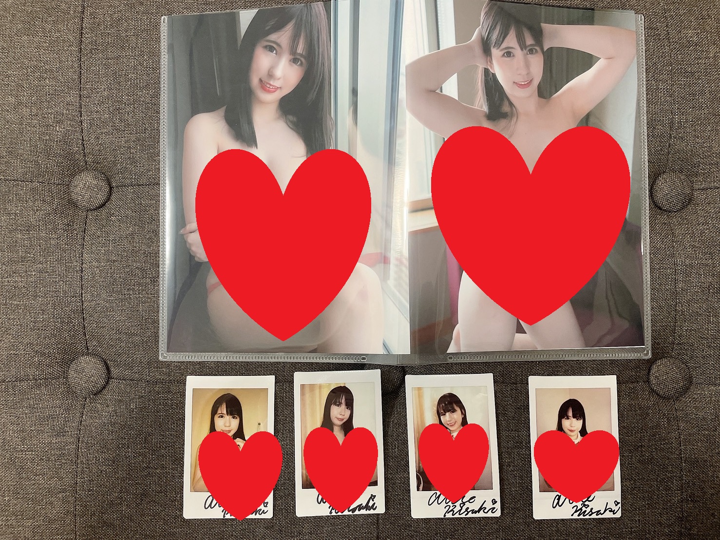 希咲アリス★オリジナルチェキホルダー