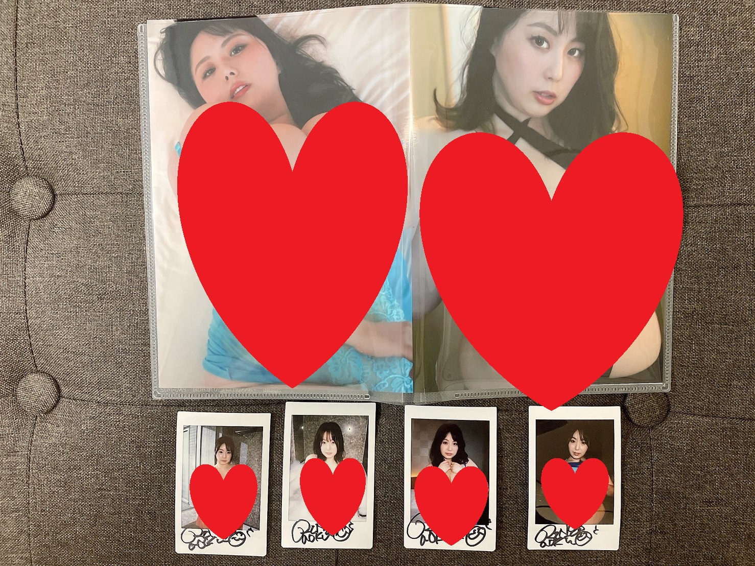 青木りん★オリジナルチェキホルダー②