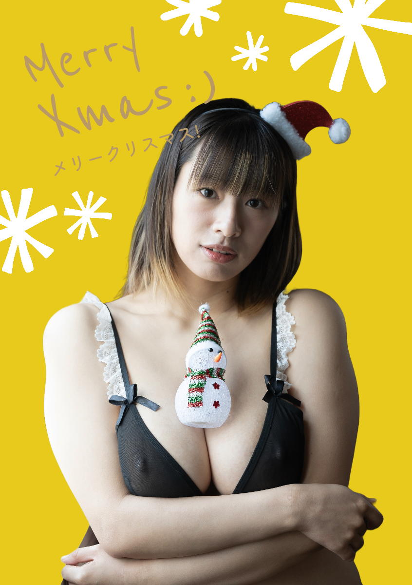 【5個限定】春菜はな★直筆メッセージ付きクリスマスカード&クリスマスチェキ2枚