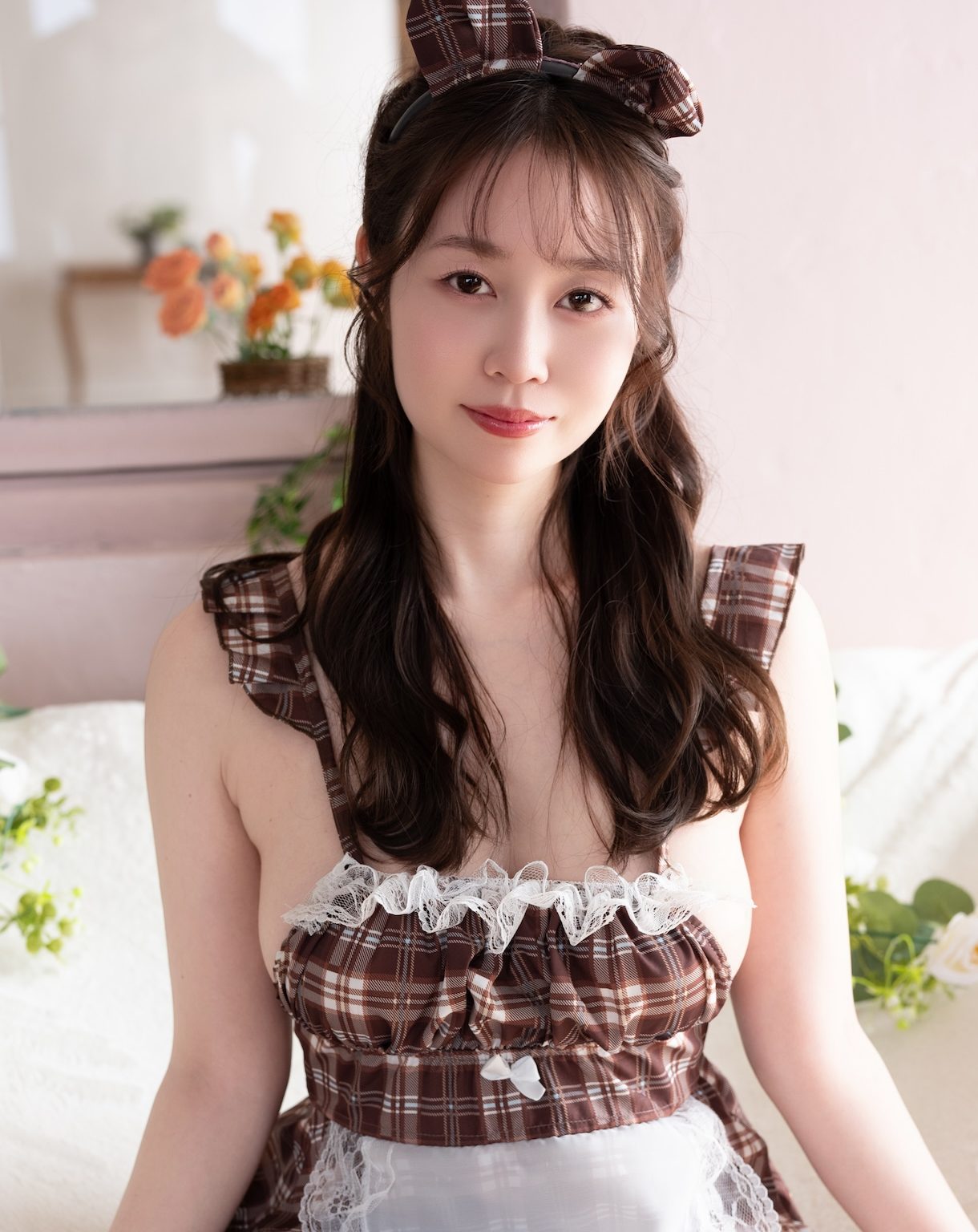 夢乃あいか★【限定メイキング動画付き】撮影着用済 メイドコス一式&チェキ