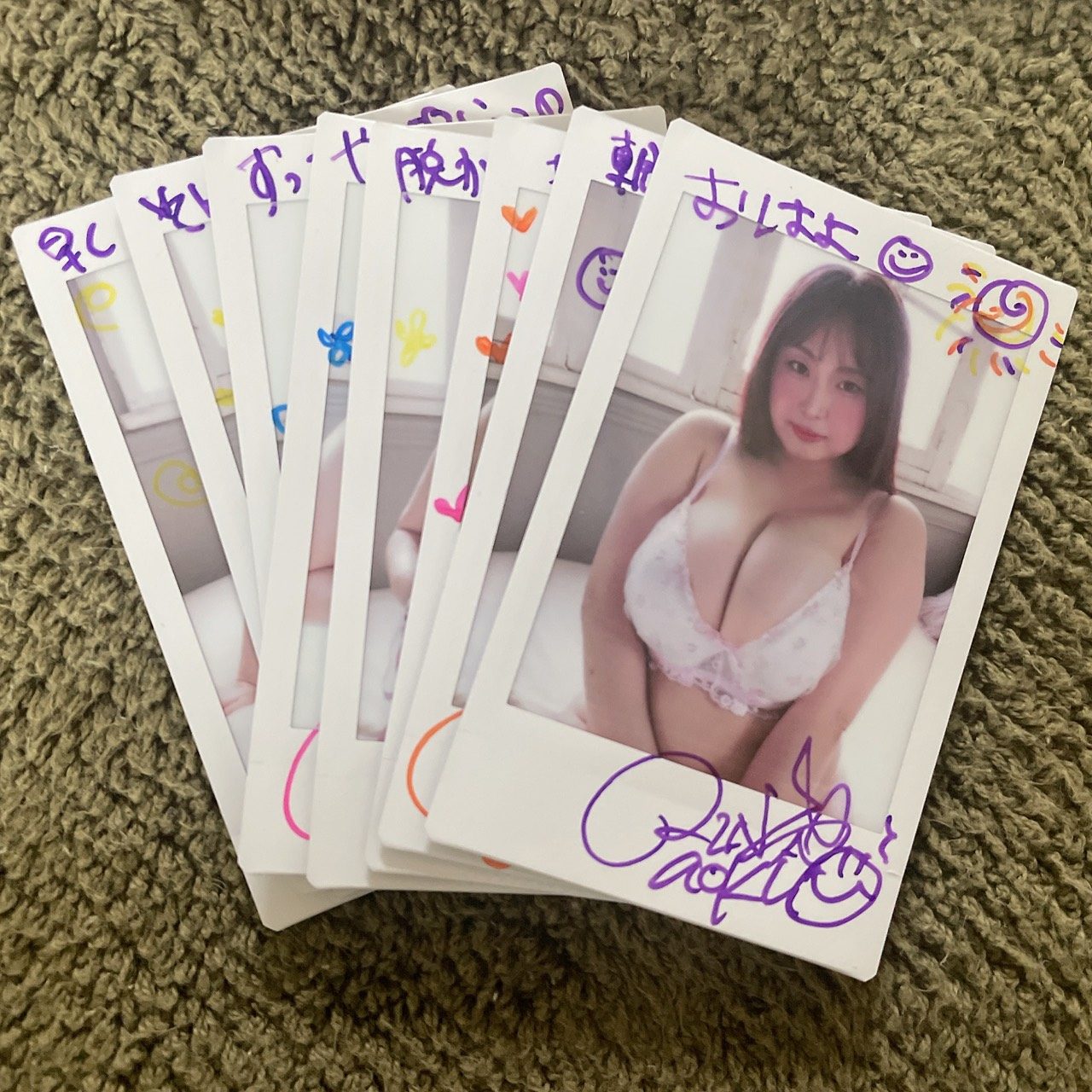 青木りん★【あなたへ語りかける】ストーリー仕立てチェキホルダー