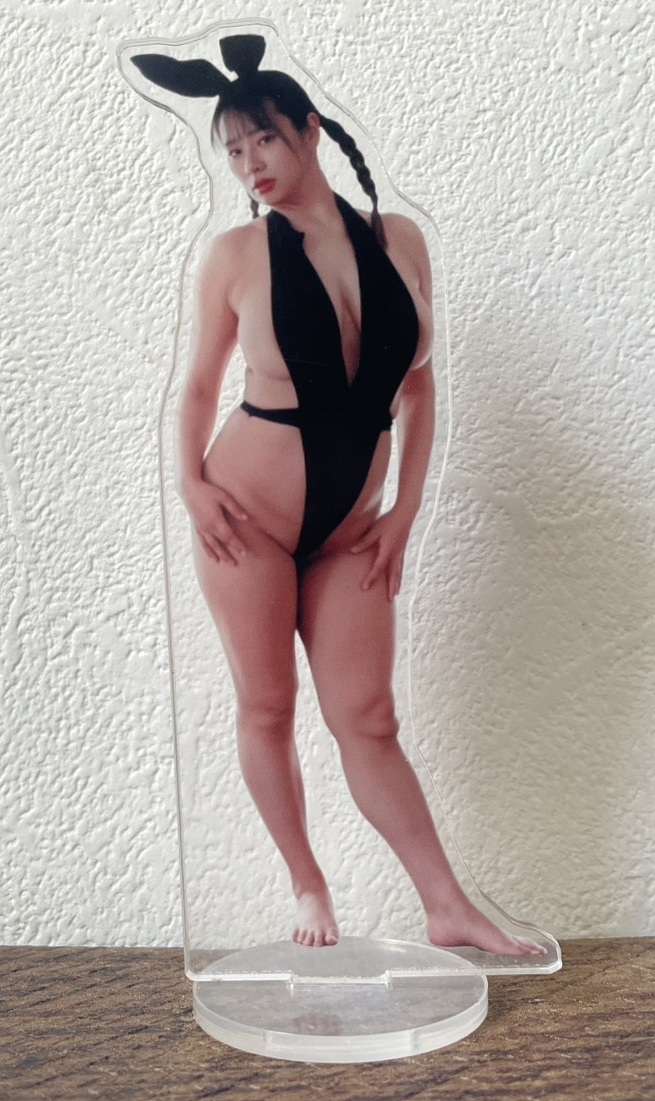 春菜はな★【落札者だけのメイキング動画付き】撮影着用済 〈私物〉上下ランジェリー15㎝アクスタ - 画像 (5)