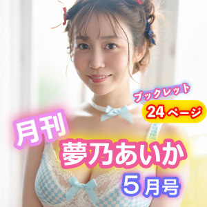 夢乃あいか★【お好きな宛名入り！】"月刊ミニフォトブック"【５月号】
