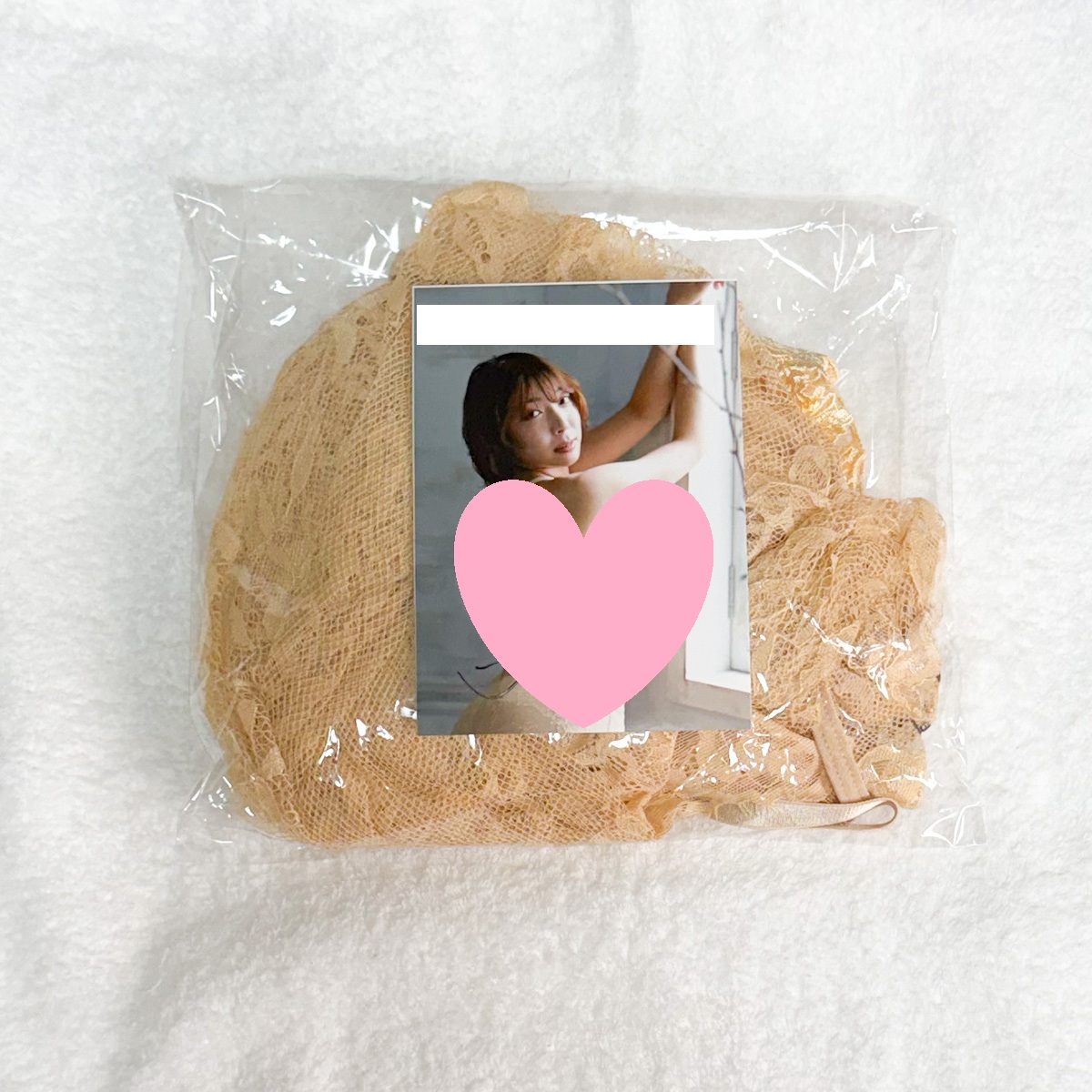 麻倉まりな★💗メッセージ入り「着用生写真」付き💗【落札者のみ動画GET‼】パンティ&シースルーワンピ - 画像 (4)